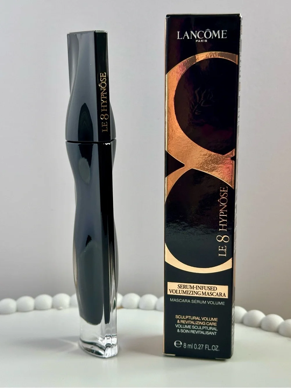 Lancome Le 8 Hypnose Serum-Infused Volumizing Mascara 01 Noir Sculptural 0.27 oz - Picture 1 of 4